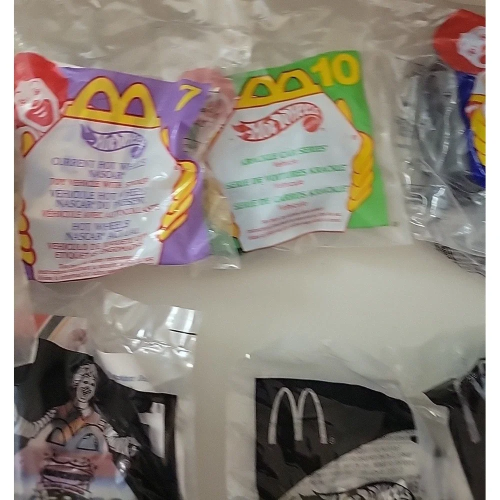 McDonald's Hot Wheels Happy Meal toys‎ new in package various years matchbox